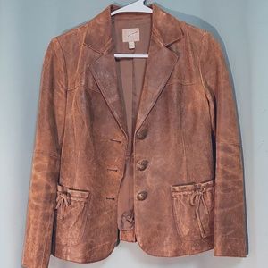 J. Jill suede suited jacket